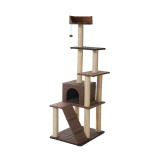 Wholesale High Quality Luxury cat tree wood house tower condo