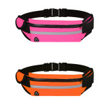 Hot Fashion Wholesale Customize Reflective Fanny Pack Waterproof Outdoor Sports Waist Bag Running Hiking Gym fanny Bag