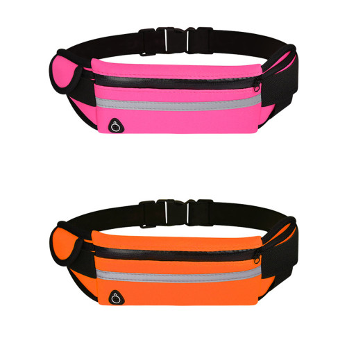 Hot Fashion Wholesale Customize Reflective Fanny Pack Waterproof Outdoor Sports Waist Bag Running Hiking Gym fanny Bag