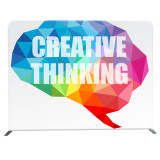 8ft dye sublimation printing tension fabric pillow case backdrop display stand for photobooth