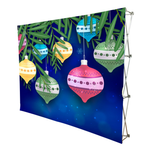 wholesale straight fabric tradeshow wall portable banner pop up display