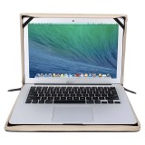 13  Premium PU Leather Vintage Retro Zippered Book Folio Case Cover Laptop Sleeve Bags for MacBook Air