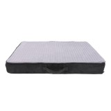 Machine Washable  Plush Memory Foam Platform Mattress Orthopedic Joint Relief  Dog Bed Mat