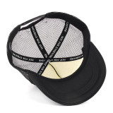 Wholesale running mesh cap quick dry mesh cap running all black foam trucker hat
