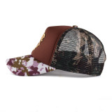 Wholesale Classic Custom Design Your Own 3D Embroidery Logo 5 Panel Gorras Mesh Trucker Caps Hats Mens