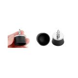 High Quality Rubber Metal Black Golf Ball Pickup Retriever