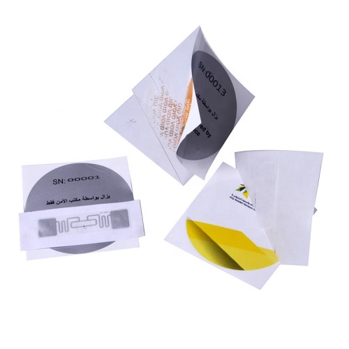 custom outdoor car parking window Flexible RFRD hard tag chip sticker