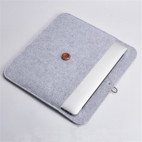 2020 Factory Direct Sales Wholesale Custom Gray Felt Laptop Bag for MacBook