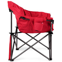 outdoor backrest rest short beach bungee round oversized light weight compact travel chair for seniors