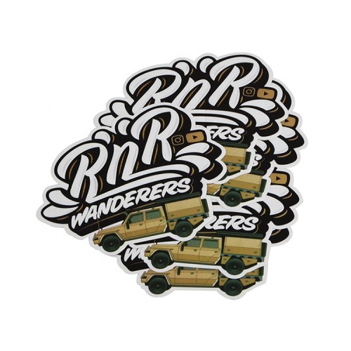 custom self adhesive die cut PVC vinyl car body sticker for bus,bus body sticker
