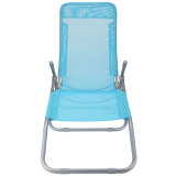 specific use and outdoor metal frame camping stretch folding beach rocking chair without leg