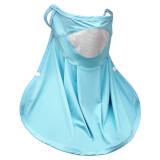 Anti-UV Golf Sportswear  T Shirt Sun Protection Breathable Sun Protection Face Mask  Women Golf Sunscreen Mask