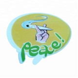 Window Sexy Body Girl Sticker Custom Self Adhesive Reverse Printing PVC Accept