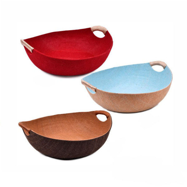 Warm Relax Pet Supplies cat cave bed,felt cat bed