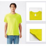Polyester Mens T Shirt Cool Quick Dry Tee