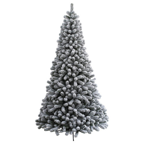 6ft 7ft 8ft Green Red White Blue PVC PE PET Artificial Metal Frame Christmas Trees