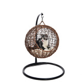 Artical Rattan Kitty Hanging Furniture Chair Elegance Modern Cat Hammock Bed