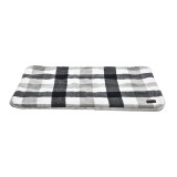 Plaid Pattern Cozy Pet Cushion Classic Fashion Soft Short Plush Cat Dog Beds
