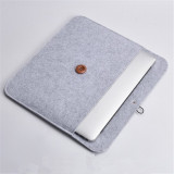 2020 Factory Direct Sales Wholesale Custom Gray Felt Laptop Bag for MacBook