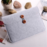 2020 Factory Direct Sales Wholesale Custom Gray Felt Laptop Bag for MacBook