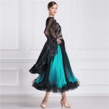 B-18275 British Imported Fabric International Standard Ballroom Dance Dress High-end Competition Ballroom Dance Dresses For Sale