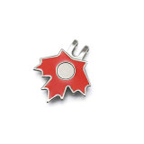 High Quality Maple Leaf Shaped Steel Magnetic Golf Hat Clip