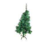 Outdoor Fibre Optic Lighting Spiral Mini Snow Flocked Christmas Trees