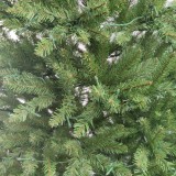 Manufacturer Supply 8ft Realistic Artificial PE PVC Christmas Tree with lights Decorated and Metal Base