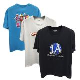 2021 180Gsm Heavy Weight T Shirt Custom Design Blank 100% Cotton Round Neck Tshirt Embroidery Custom Oversized T-Shirt