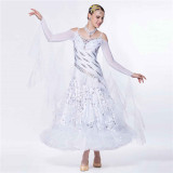 B-14138 Custom Plus Size Competition Wear Standard Women Ballroom Dance Dresses