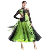 B-1847 Ballroom Waltz Tango American Smooth Dance Dress Women Waltz Tango American Smooth Dance Dress For Competition