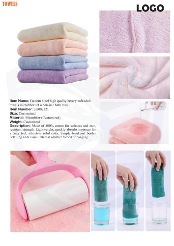 Custom your towel catalogs for free