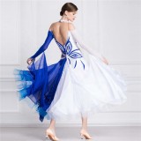 B-18417 Hot Sale Competition Ballroom Gown Custom High Quality American Smooth Ballroom Competition Dress For Adults