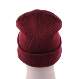 Custom Small Order Blank Knit Beanie Hat Winter hat