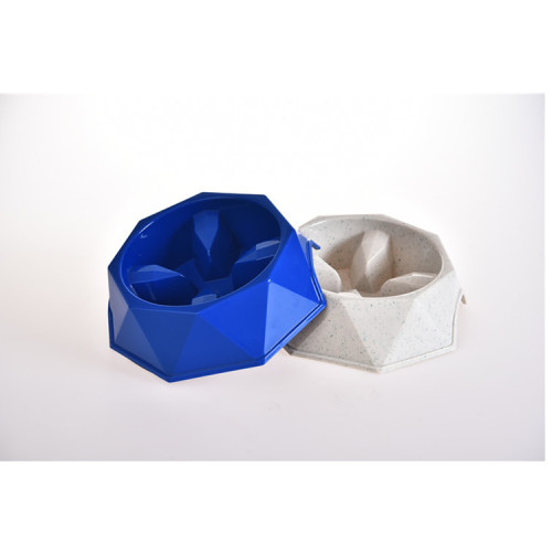 Professional Melamine Slow Food plastic pet food bowl