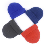 Skully hat beanie Pattern Wholesale Custom winter hat knit beanie