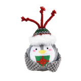 Merry Christmas Series Padding Soft Pet Bird Chewer Holiday Eve Cute Dog Squeaker Toy
