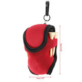 Custom Color Mini Golf Ball Holder Neoprene Golf Pouch Bag