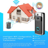 720P Wireless Ip Digital Camera Wifi Video Door Phone Doorbell Intercom Waterproof Oem Wireless Doorbell With Camera