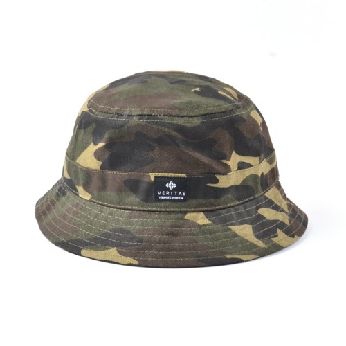 custom outdoor sport forest camo army bucket hat caps for camp