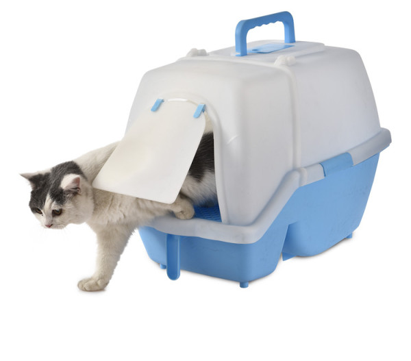 Plastic High quality indoor cat litter box Cat Toilet