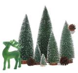 Resin Miniature Modern Christmas Tree