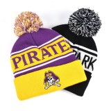 Jacquard acrylic winter knitted hat /winter knitted hat /pom pom knitted hat