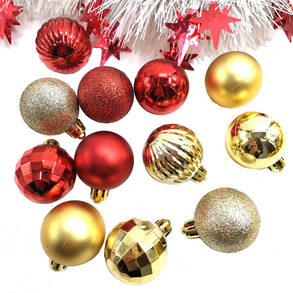 Wholesale Fireproof Plastic Ball Christmas Decoration