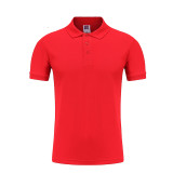 220GSM Custom Logo Polo T Shirt Mens Cotton Polo Tee Shirts Your Own Design Promotional Polo Shirts