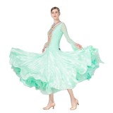 B-1791 High Quality Women Lyrical Ballroom Dance Costume Dress Custom High Quality Waltz Dance Costumes For Kids Competition