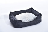 Custom logo promotional plaid style pet bed