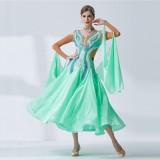 B-19437 High-end tailor made competition ballroom latin dance dress women dress for ballroom dancing for children