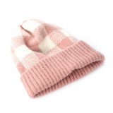 Fashion acrylic winter hats beanie/wholesale beanie custom knit acrylic beanie