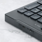 Customized color computer wireless  rechargeable keyboard 2.4Ghz for computer accessories